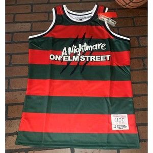 NIGHTMARE ON ELM STREET/FREDDY Headgear Classics Basketball Jersey ~Never Worn~L